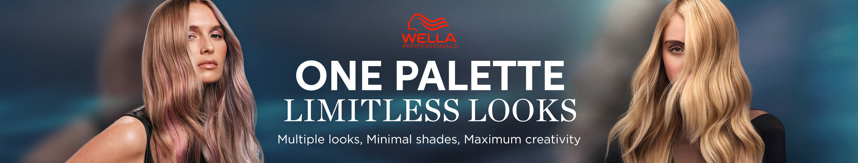 Wella Professionals One Palette Limitless Looks Surreal Blonde Banner